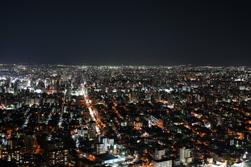 Obraz premium crowd at night