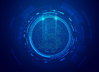 Obraz premium binaryBitcoin