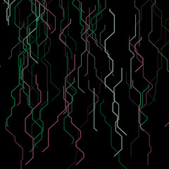 Vector abstract circuit.