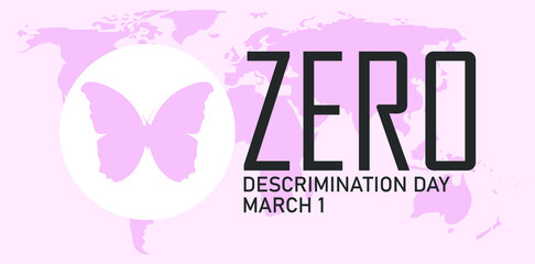 Zero Discrimination Day March 1.