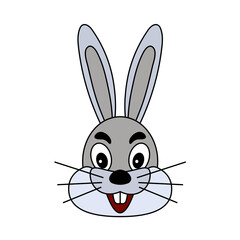 Fototapeta premium Easter Rabbit Icon