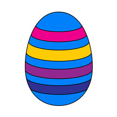 Easter Egg With Ornate Icon