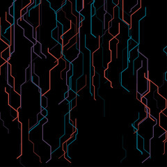 Vector abstract circuit.