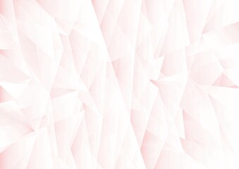 Fototapeta premium 線が交差するピンク色の抽象イラスト no.03