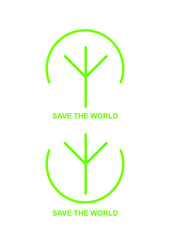 go green, save the world, stop global warming