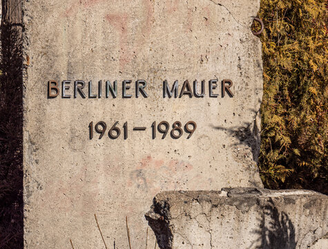 Denkmal der Berliner Mauer 1961-1989