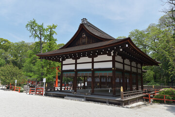 Fototapeta premium 下鴨神社 橋殿 京都市