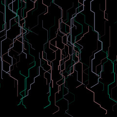 Vector abstract circuit.