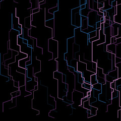 Fototapeta premium Vector abstract circuit.