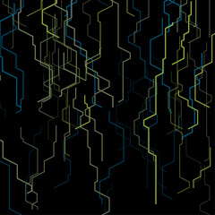 Vector abstract circuit.