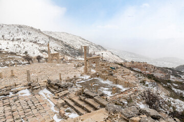 Welcome to Sagalassos. Isparta, Turkey.To visit the sprawling ruins of Sagalassos, high amid the jagged peaks of Akdag, is to approach myth: the ancient ruined city set in stark.