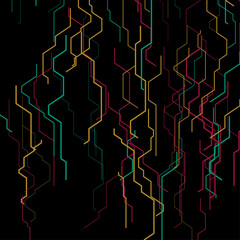 Vector abstract circuit.