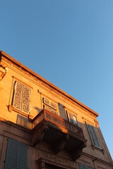 facade of a house country