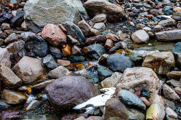 stones on the beach