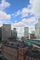 夏休みの東京駅