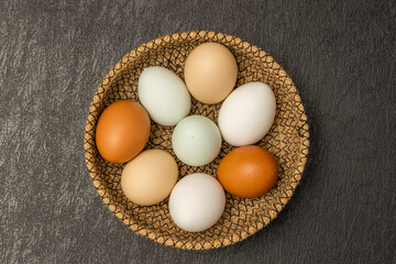 卵のデザイン　Pictures of various beautiful egg designs 