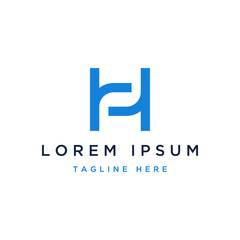 Fototapeta premium H initials monogram design logo