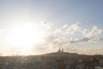 몽마르트 언덕의 풍경 / Montmartre hill landscape