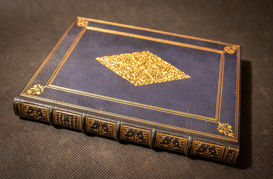 A beautiful gilt decorated leather binding by Riviere on Marbeck's 'Holy Sainctes' published in 1574 in London. This book originally belonged to William Foyle, the famous London bookseller.