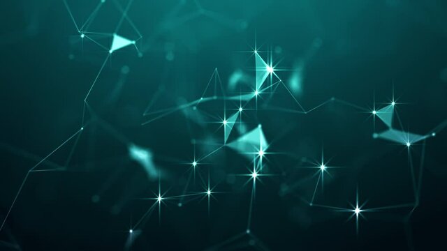 Glittering Plexus Background Loop. Plexus Titles is useful for any kinds of title sequences.