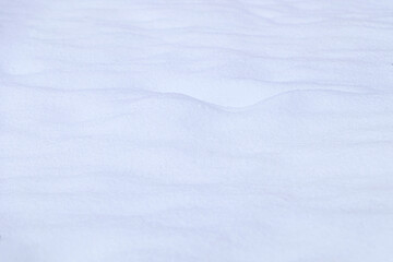 Beautiful shiny snow as background, closeup view
