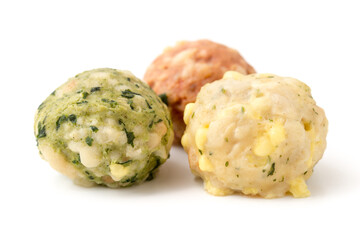 Verschiedene Semmelknödel