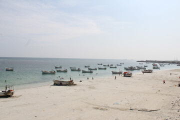 Fototapeta na wymiar Liido Beach Mogadishu - Somalia