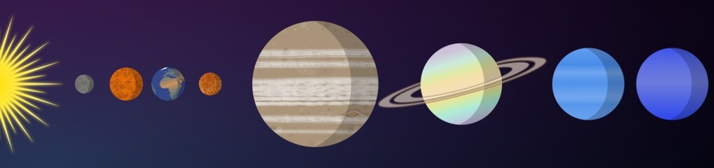 Unser Sonnensystem © annekaffeekanne