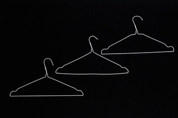 abstraction on a black  seven