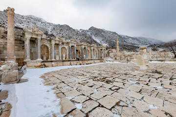 Gymnasium.Welcome to Sagalassos. Isparta, Turkey.To visit the sprawling ruins of Sagalassos, high...