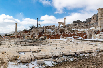 Gymnasium.Welcome to Sagalassos. Isparta, Turkey.To visit the sprawling ruins of Sagalassos, high...