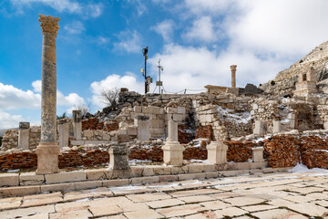 Gymnasium.Welcome to Sagalassos. Isparta, Turkey.To visit the sprawling ruins of Sagalassos, high...