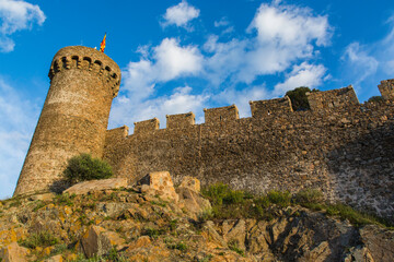 Murallas defensivas de Tossa de Mar. 