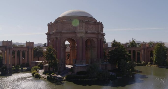 Palace of Fine Arts in San Francisco CA