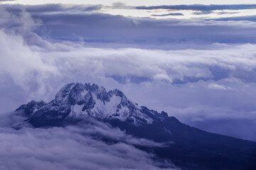 Mount Kilimanjaro slopes