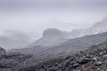 Mount Kilimanjaro slopes