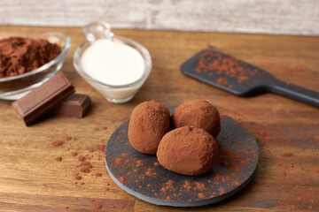 Chocolate truffles