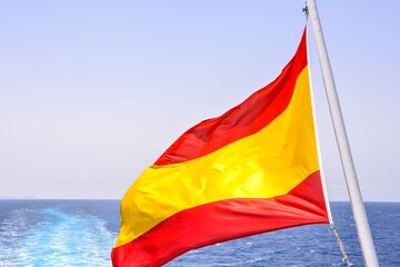 Moving Flag in the Wind
