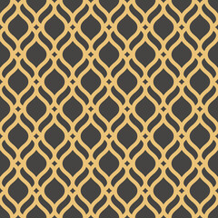 Naklejka premium Moroccan decorative pattern for the background, tile and textiles. It is assembled from modular parts. Vector. Seamless.