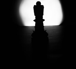 silhouette of a person
