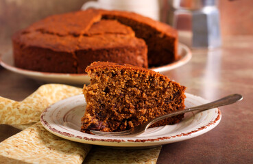 Spice Nordic cake, served