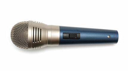 karaoke microphone isolated