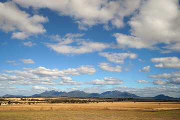 Beautiful farmland at The Stirling Range National Park, South Western Australia