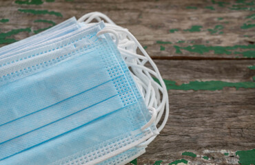Surgical masks.