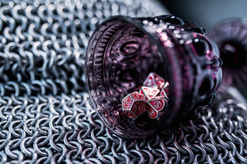 Obraz premium Dice for board role-playing games