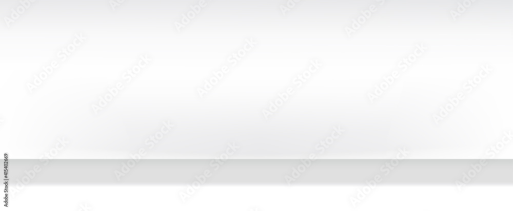 Leinwandbilder empty modern white gray studio background for copy space display product of present content advertis