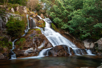 Obraz premium waterfall in the mountains