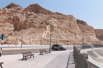 mountain road in the mountains