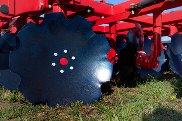 Cultivator for tillage.