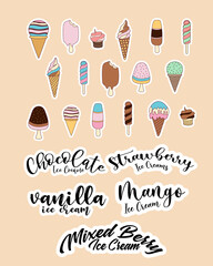 Cute planner stickers